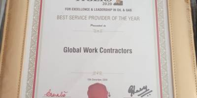 Global work contractors honored